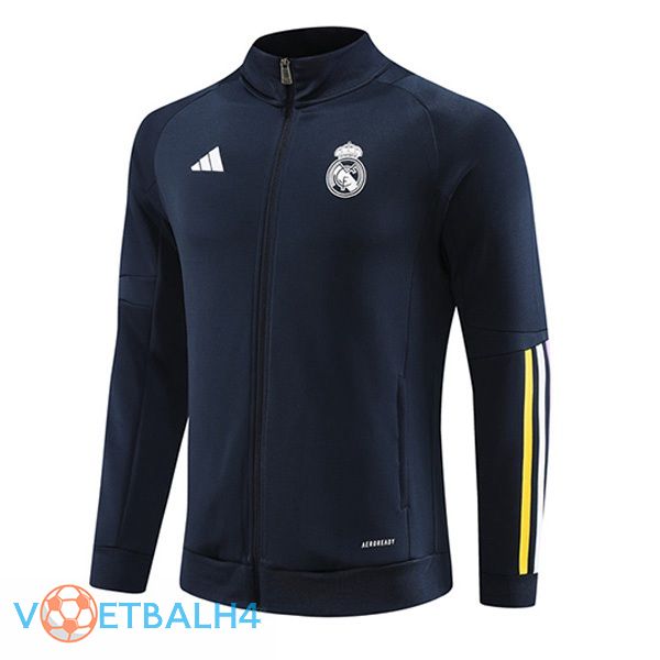 Real Madrid trainingsjack blauw koninklijk 2023/2024