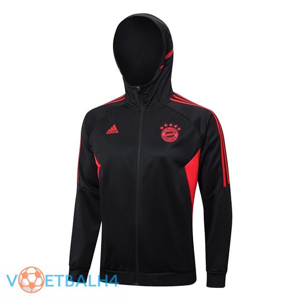 Bayern Munich trainingsjack Hoodie zwart 2023/2024