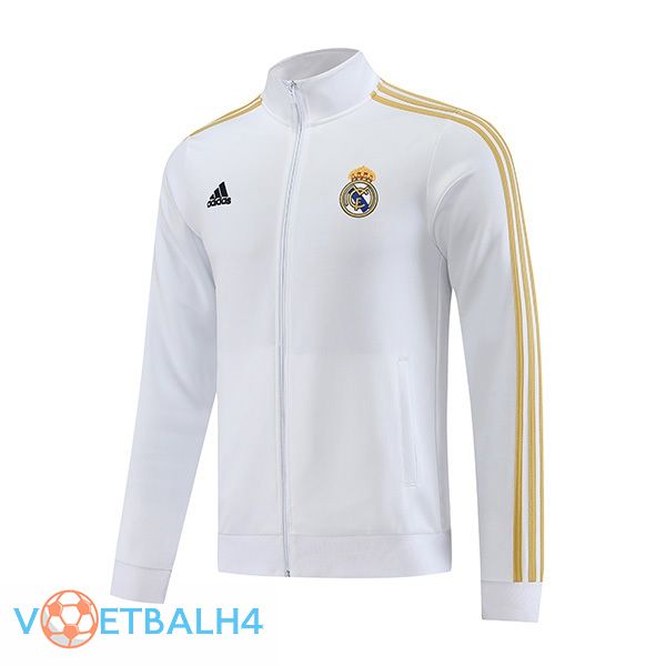 Real Madrid trainingsjack wit 2023/2024