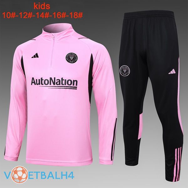 Inter Miami CF kinderen trainingspak roze 2023/2024