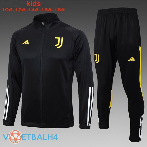 Juventus kinderen Training Trainingsjaspak zwart 2023/2024