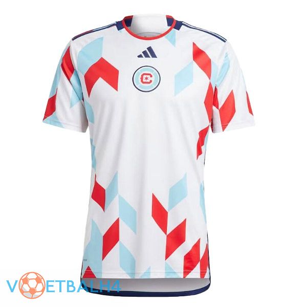 Chicago Fire FC voetbal jersey uit wit 2023/2024