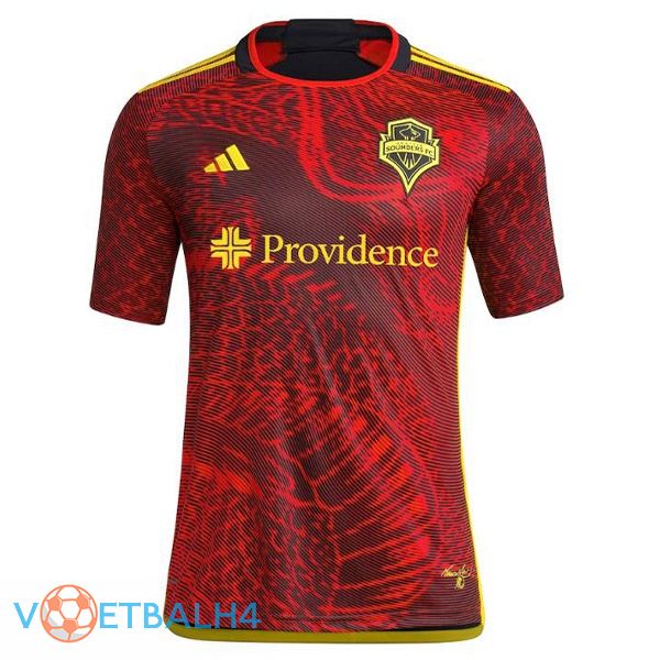 Seattle Sounders FC voetbal jersey uit rood 2023/2024