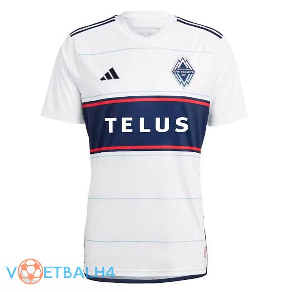 Vancouver witcaps voetbal jersey thuis wit 2023/2024