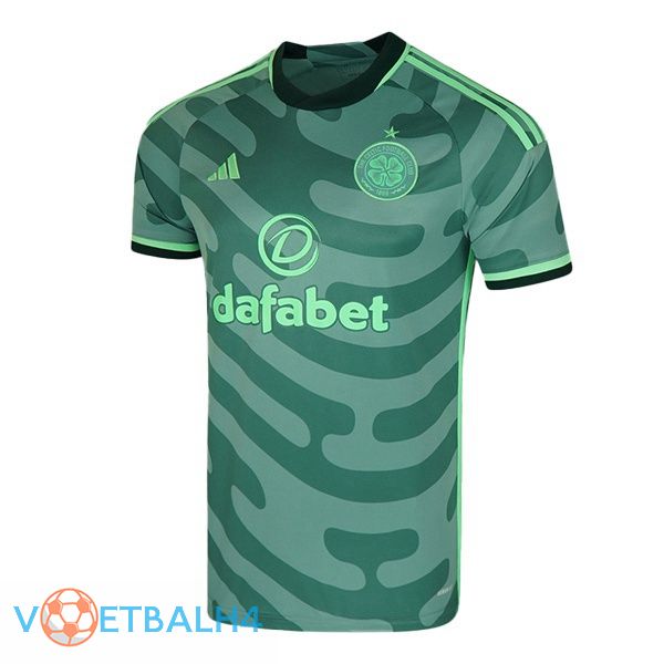 Celtic FC voetbal jersey derde groente 2023/2024