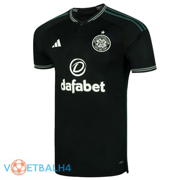 Celtic FC voetbal jersey uit zwart 2023/2024