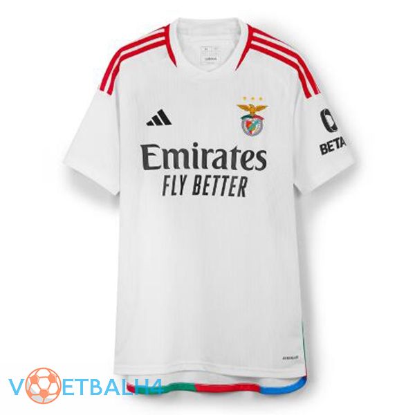 S.L Benfica voetbal jersey derde wit 2023/2024