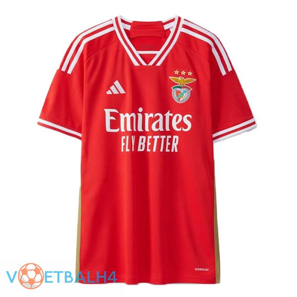 S.L Benfica voetbal jersey thuis rood 2023/2024