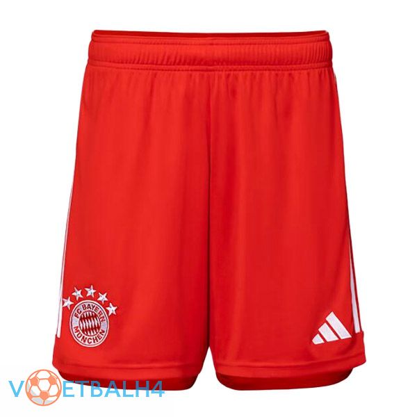 Bayern Munich voetbal korte broek thuis rood 2023/2024