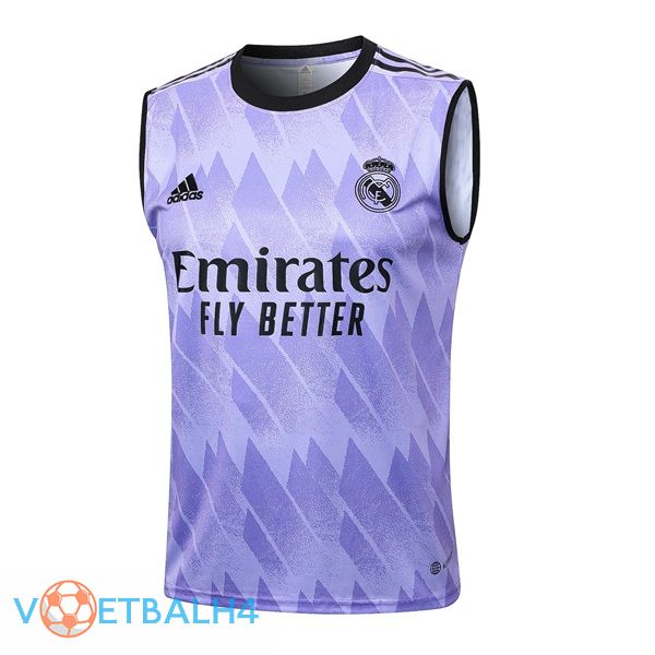 Real Madrid voetbal Vest paars 2023/2024