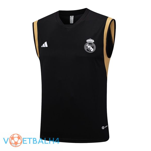 Real Madrid voetbal Vest zwart 2023/2024