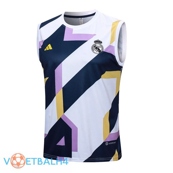 Real Madrid voetbal Vest wit 2023/2024