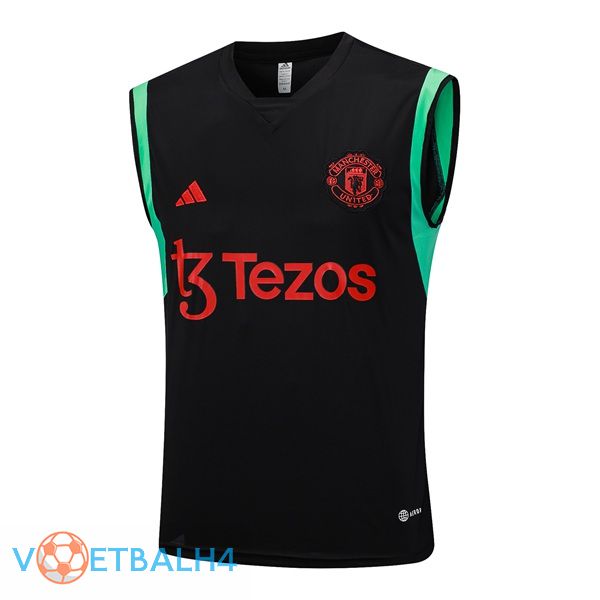 Manchester United voetbal Vest zwart 2023/2024