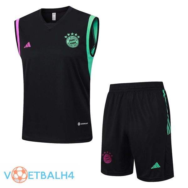 Bayern Munich voetbal Vest + korte broek zwart 2023/2024