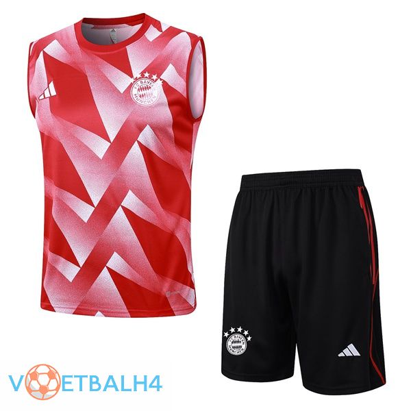 Bayern Munich voetbal Vest + korte broek rood 2023/2024