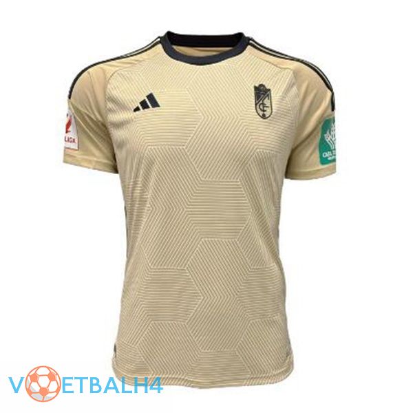 Granada CF derde voetbal jersey geel 2023/2024