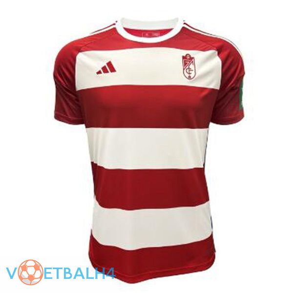 Granada CF thuis voetbal jersey rood 2023/2024