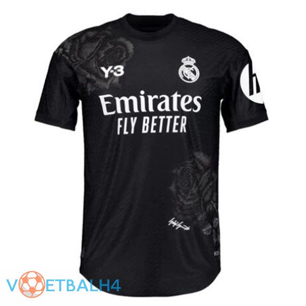 Real Madrid doelman voetbal jersey zwart 2023/2024