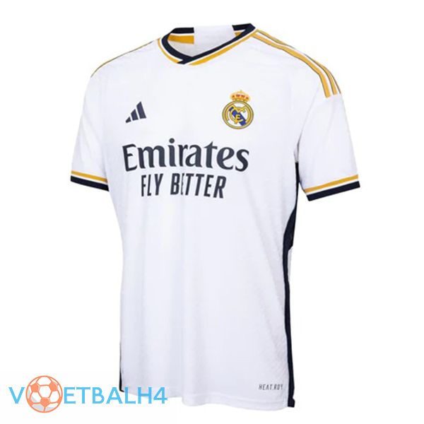 Real Madrid voetbal jersey thuis wit 2023/2024