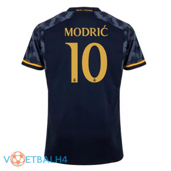 Real Madrid (Modrić 10) uit voetbal jersey blauw koninklijk 2023/2024