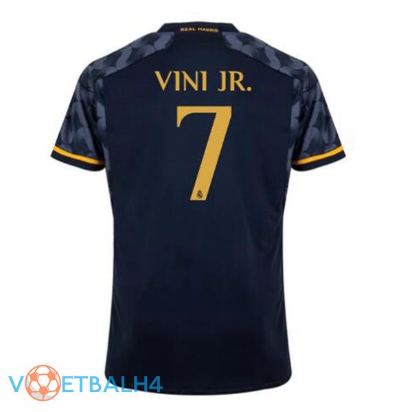 Real Madrid (Vini Jr. 7) uit voetbal jersey blauw koninklijk 2023/2024