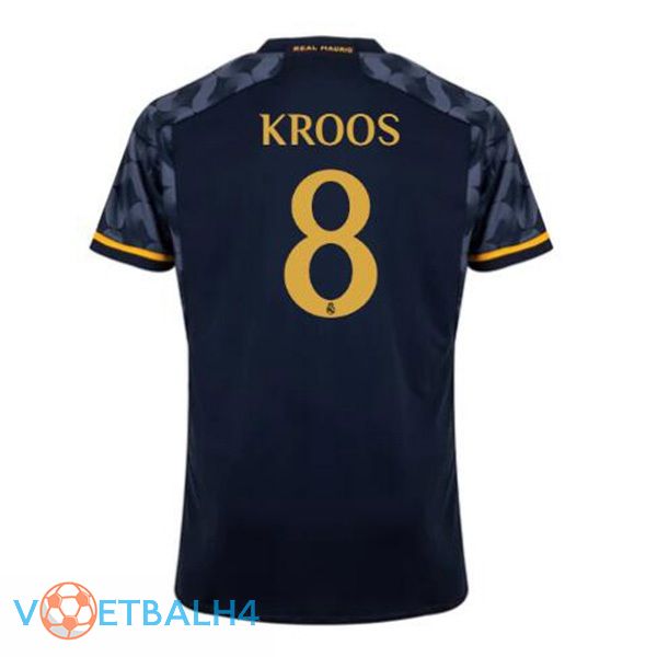 Real Madrid (Kroos 8) uit voetbal jersey blauw koninklijk 2023/2024