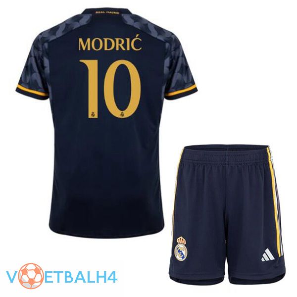 Real Madrid (Modrić 10) kinderen uit voetbal jersey blauw koninklijk 2023/2024