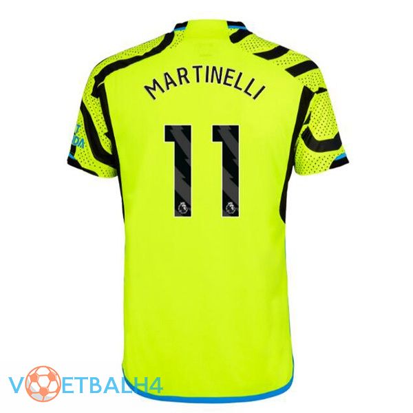 Arsenal (MARTINELLI 11) uit voetbal jersey groente 2023/2024