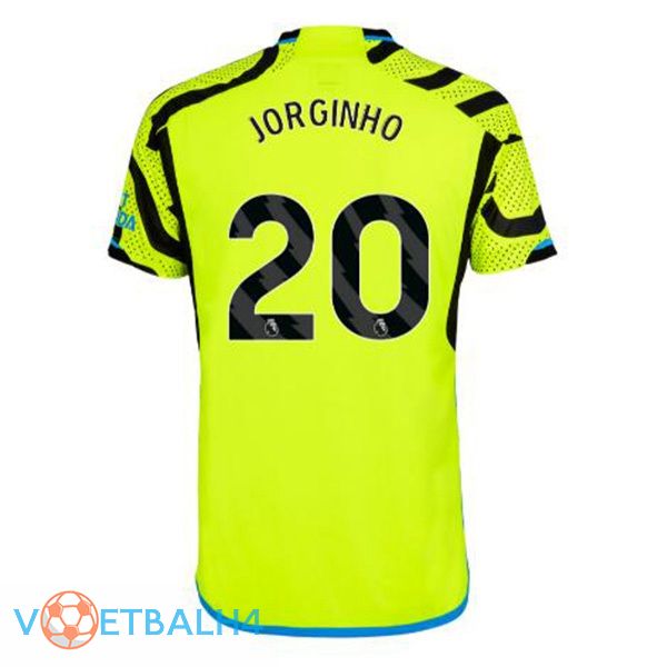 Arsenal (JORGINHO 20) uit voetbal jersey groente 2023/2024