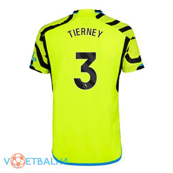 Arsenal (TIERNEY 3) uit voetbal jersey groente 2023/2024