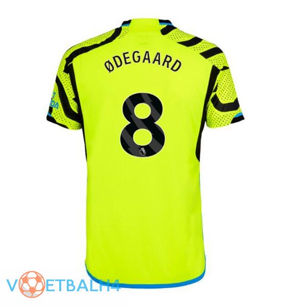 Arsenal (ØDEGAARD 8) uit voetbal jersey groente 2023/2024