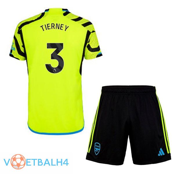 Arsenal (TIERNEY 3) kinderen uit voetbal jersey groente 2023/2024