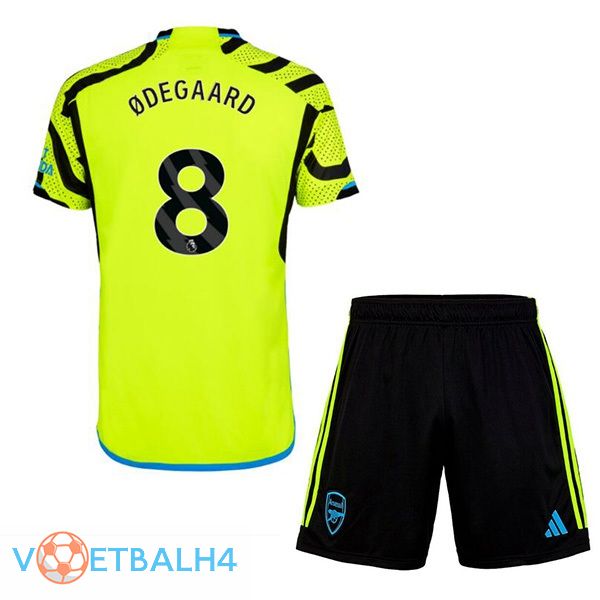 Arsenal (ØDEGAARD 8) kinderen uit voetbal jersey groente 2023/2024