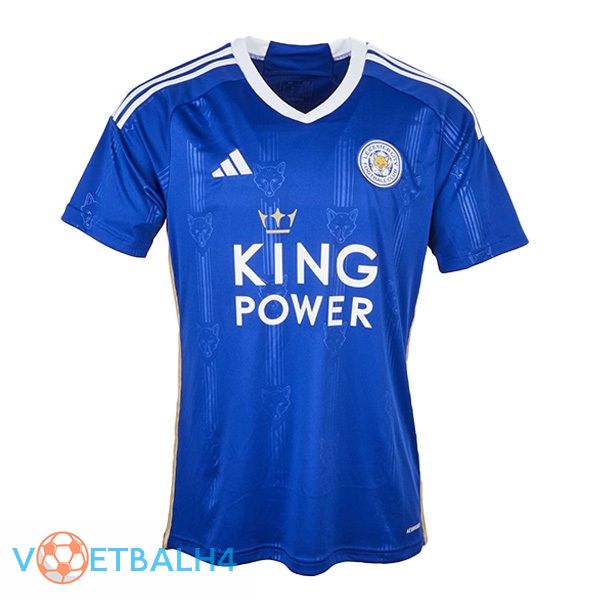 Leicester City voetbal jersey thuis blauw 2023/2024