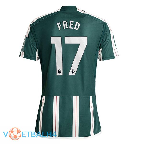 Manchester United (Frood 17) uit voetbal jersey groente 2023/2024