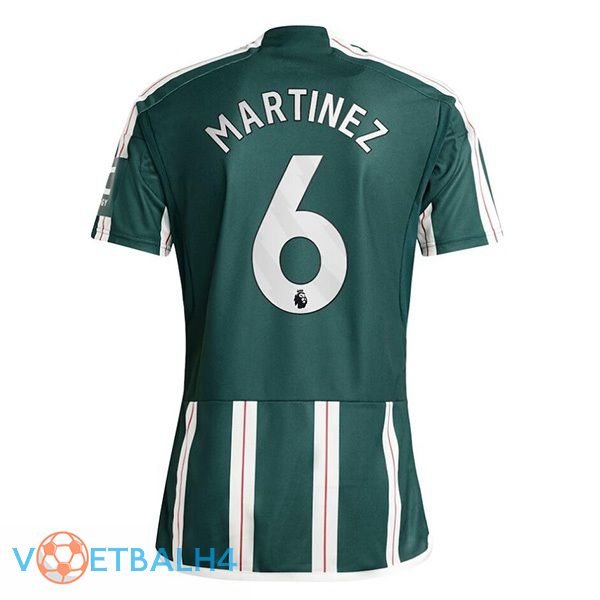 Manchester United (Martinez 6) uit voetbal jersey groente 2023/2024