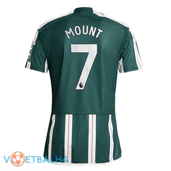 Manchester United (Mount 7) uit voetbal jersey groente 2023/2024