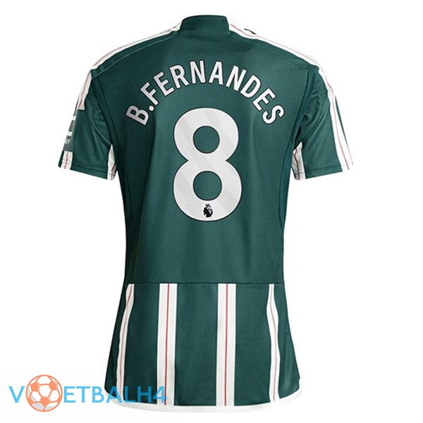 Manchester United (B.Fernandes 8) uit voetbal jersey groente 2023/2024