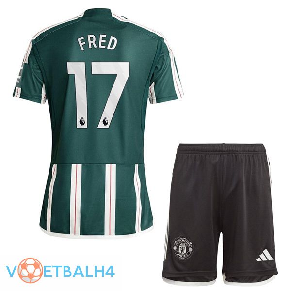 Manchester United (Frood 17) kinderen uit voetbal jersey groente 2023/2024