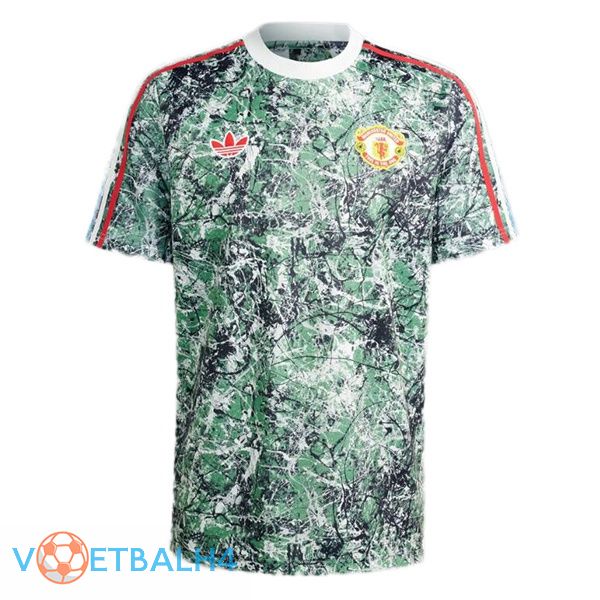 Manchester United voetbal jersey Stone groente 2023/2024