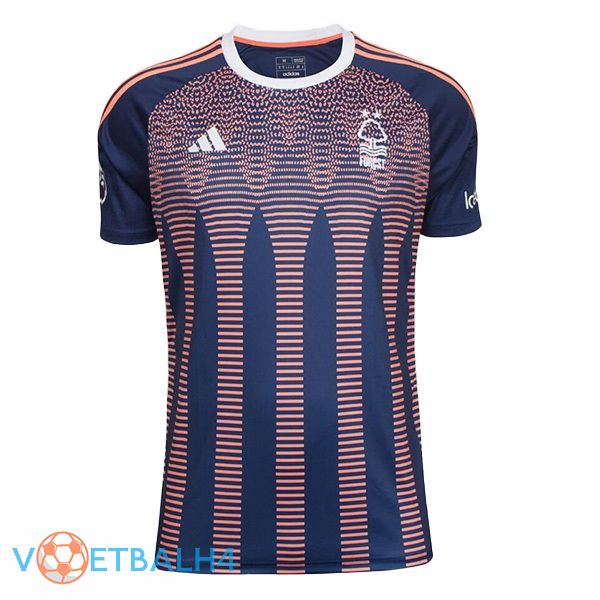 Nottingham Forest derde voetbal jersey paars 2023/2024