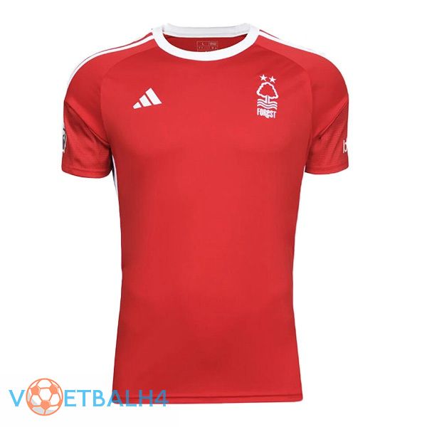 Nottingham Forest thuis voetbal jersey rood 2023/2024