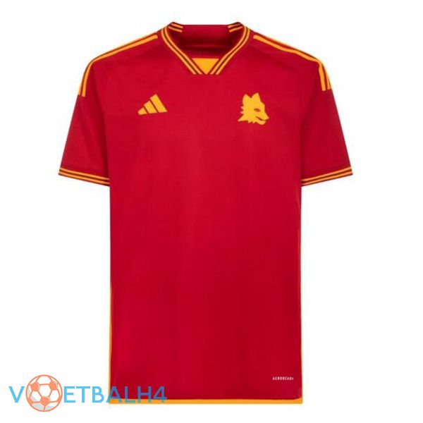 AS Roma voetbal jersey thuis rood 2023/2024