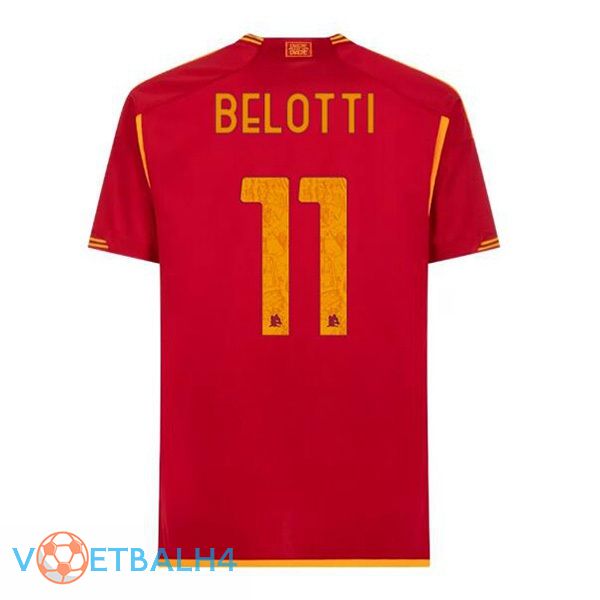 AS Roma (BELOTTI 11) voetbal jersey thuis rood 2023/2024