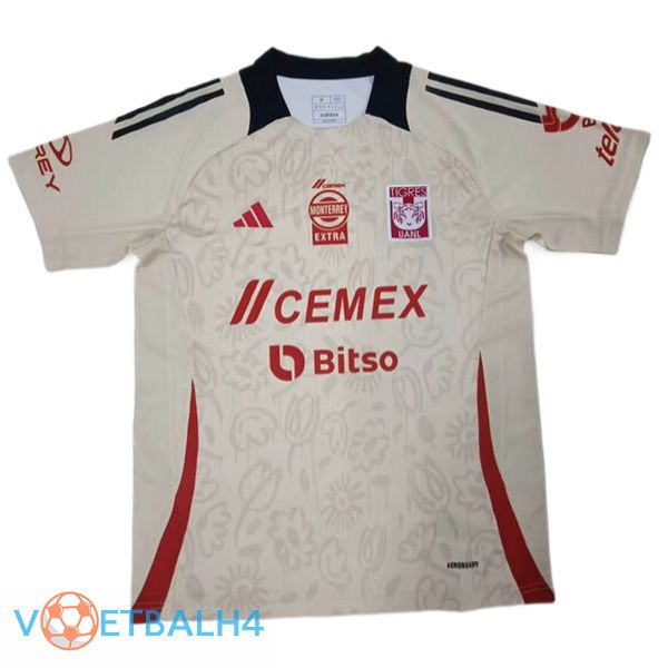 Tigres UANL voetbal jersey Speciale editie Beige 2024/2025