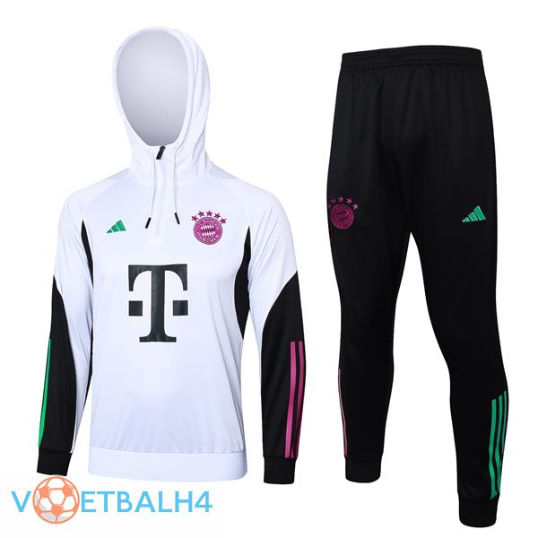 Bayern Munich trainingspak Hoodie wit 2023/2024