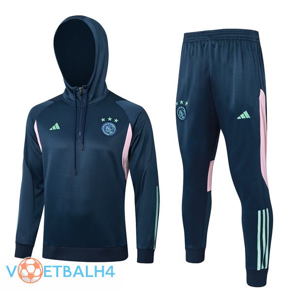 AFC Ajax trainingspak Hoodie blauw koninklijk 2023/2024