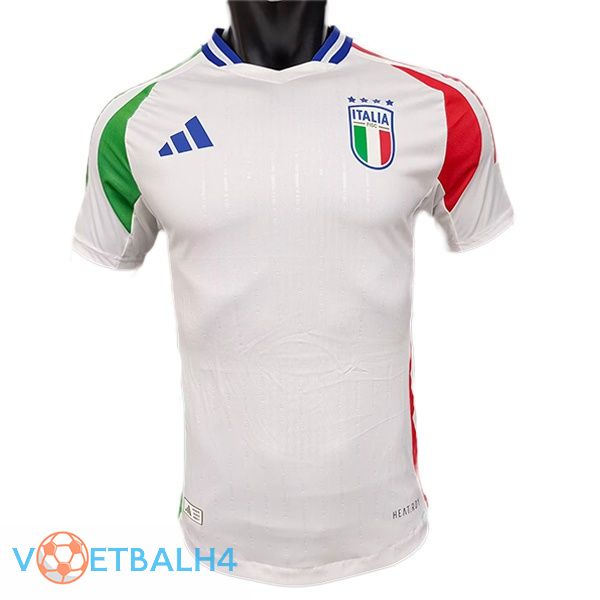 Italië voetbal jersey uit wit Version Fuite UEFA Euro 2024