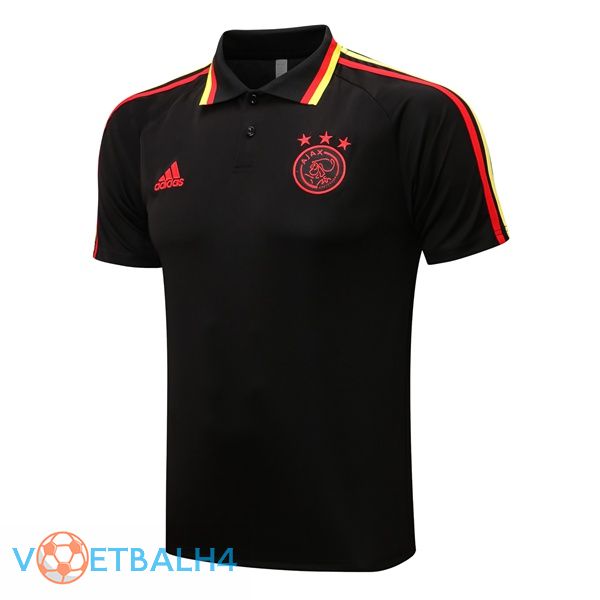 AFC Ajax polo shirt zwart 2022/2023