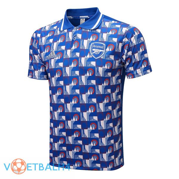 Arsenal polo shirt blauw 2022/2023